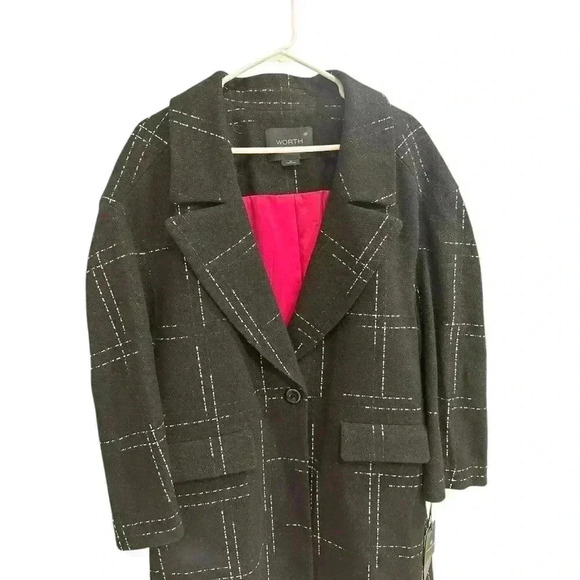Worth New York Wool Blend Coat Size XL, NWT - Picture 3 of 8
